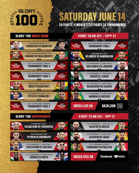 Glory 100 Glory 100