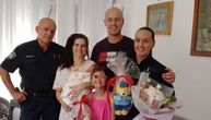 Pod rotacijom dopratili trudnicu u porodilište: Tata Ivan presrećan, a ovako se ćerkica zahvalila policiji