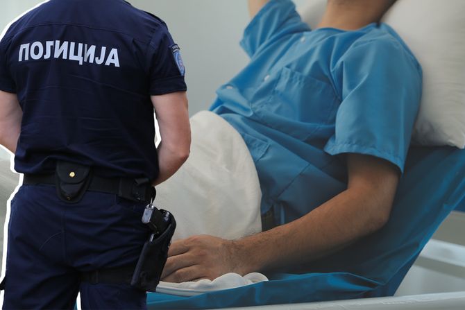 Policija, bolnički krevet Policija, bolnički krevet