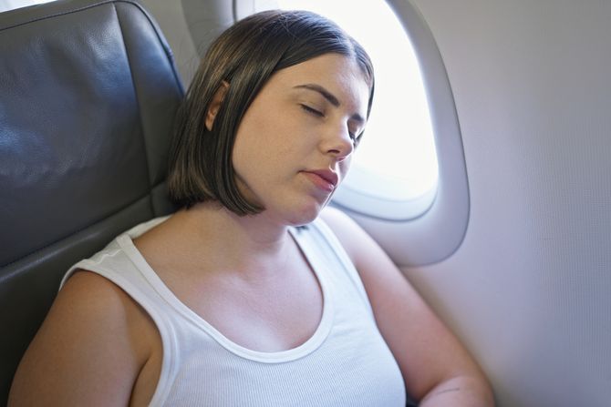 avion, spavanje avion, spavanje