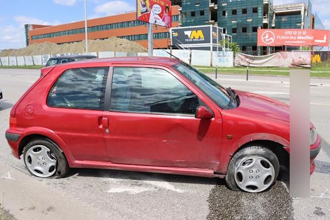 Hrvatska, bežanje sa probušenim gumama