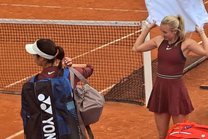 Olga Danilović, Anastasija Potapova Olga Danilović, Anastasija Potapova