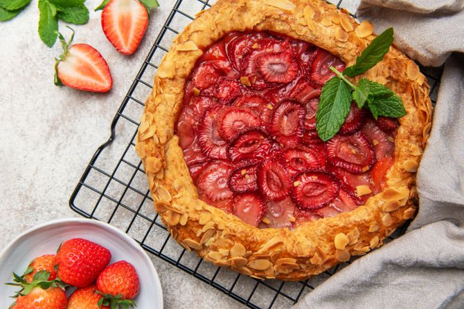 Tart sa jagodama Tart sa jagodama