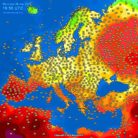 Trenutne temperaturte vazduha Trenutne temperaturte vazduha