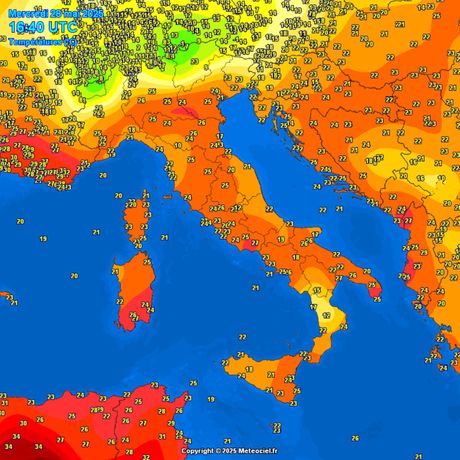 Trenutne temperaturte vazduha Trenutne temperaturte vazduha
