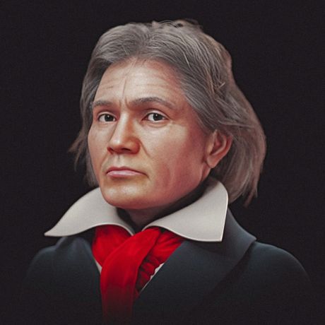Ludvig van Betoven, rekonstrukcija lica Ludvig van Betoven, rekonstrukcija lica