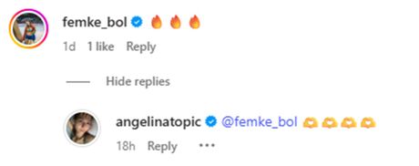 Femke Bol i Angelina Topić Femke Bol i Angelina Topić