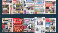 NASLOVNE STRANE SUTRAŠNJIH NOVINA: Prelistavanje štampe za četvrtak, 29. maj 2025. godine
