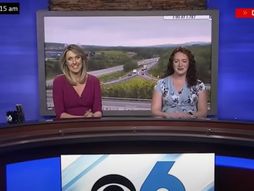 Voditeljka, porođaj uživo