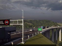 vijadukt kod Erčega Ivanjica Autoput Požega Boljare