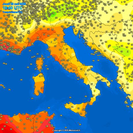 Trenutne temperature vazduha Trenutne temperature vazduha