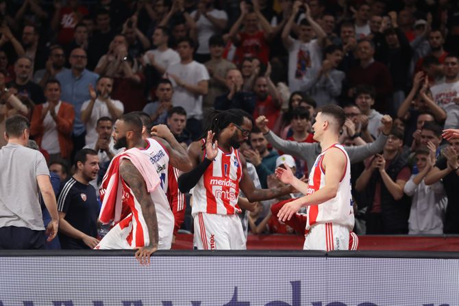 KK Crvena zvezda - KK Budućnost