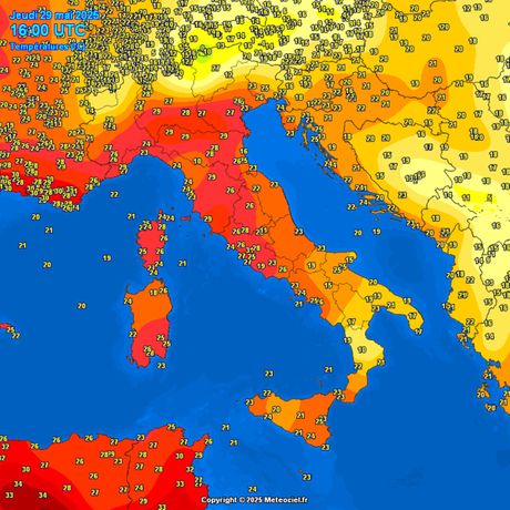 Trenutne temperature vazduha Trenutne temperature vazduha