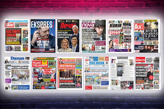 Prelistavanje pregled štampe naslovne strane novine Fičer 2 Prelistavanje pregled štampe naslovne strane novine Fičer 2