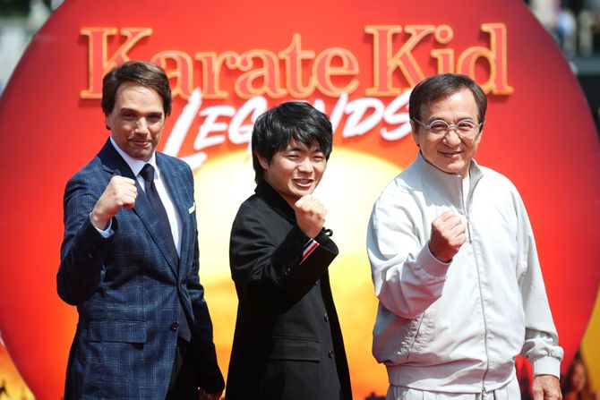 Ralf Maćio, Ben Vang, Džeki Čen, Karate Kid Legends Ralf Maćio, Ben Vang, Džeki Čen, Karate Kid Legends