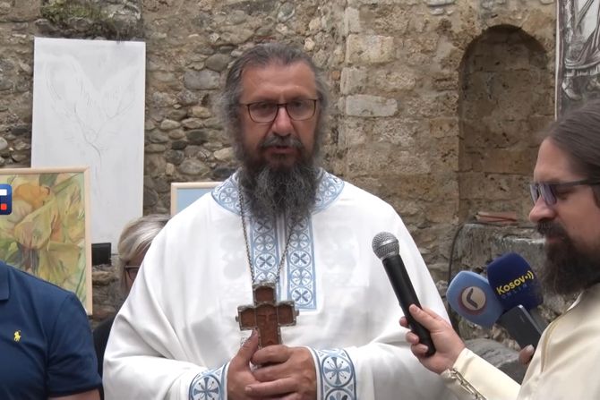 Sapsovdan u Prizrenu Iguman Mihailo