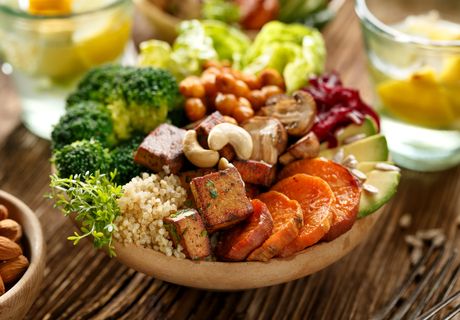 Vege hrana brokoli tofu Vege hrana brokoli tofu