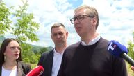Predsednik Vučić u poseti Zlatiborskom okrugu: Pre nekoliko godina put je bio užasan, a sada je izuzetan