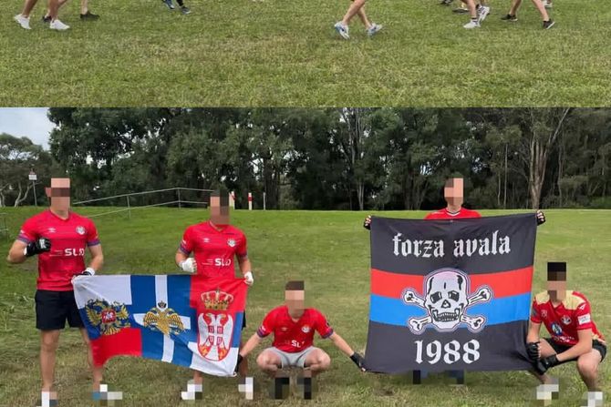 Prva organizovana borba u šumi u Australiji, pesnicenje