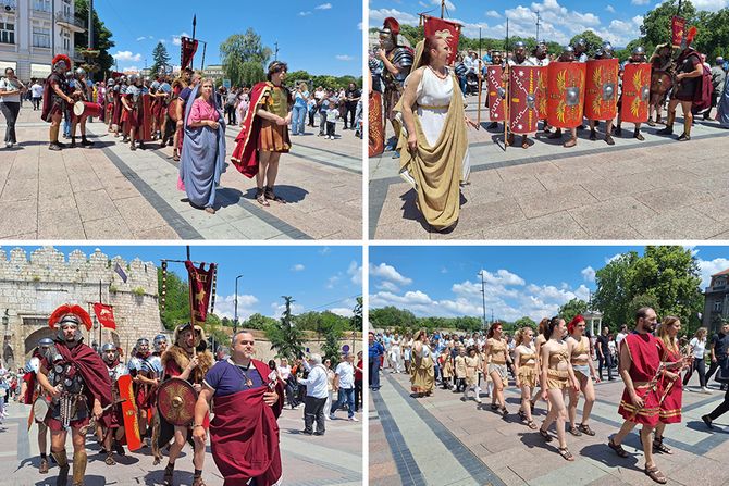 Rimljani prodefilovali centrom Niša