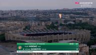 Ludilo na Đokovićevom meču: Počeli da pucaju vatrometi i da 