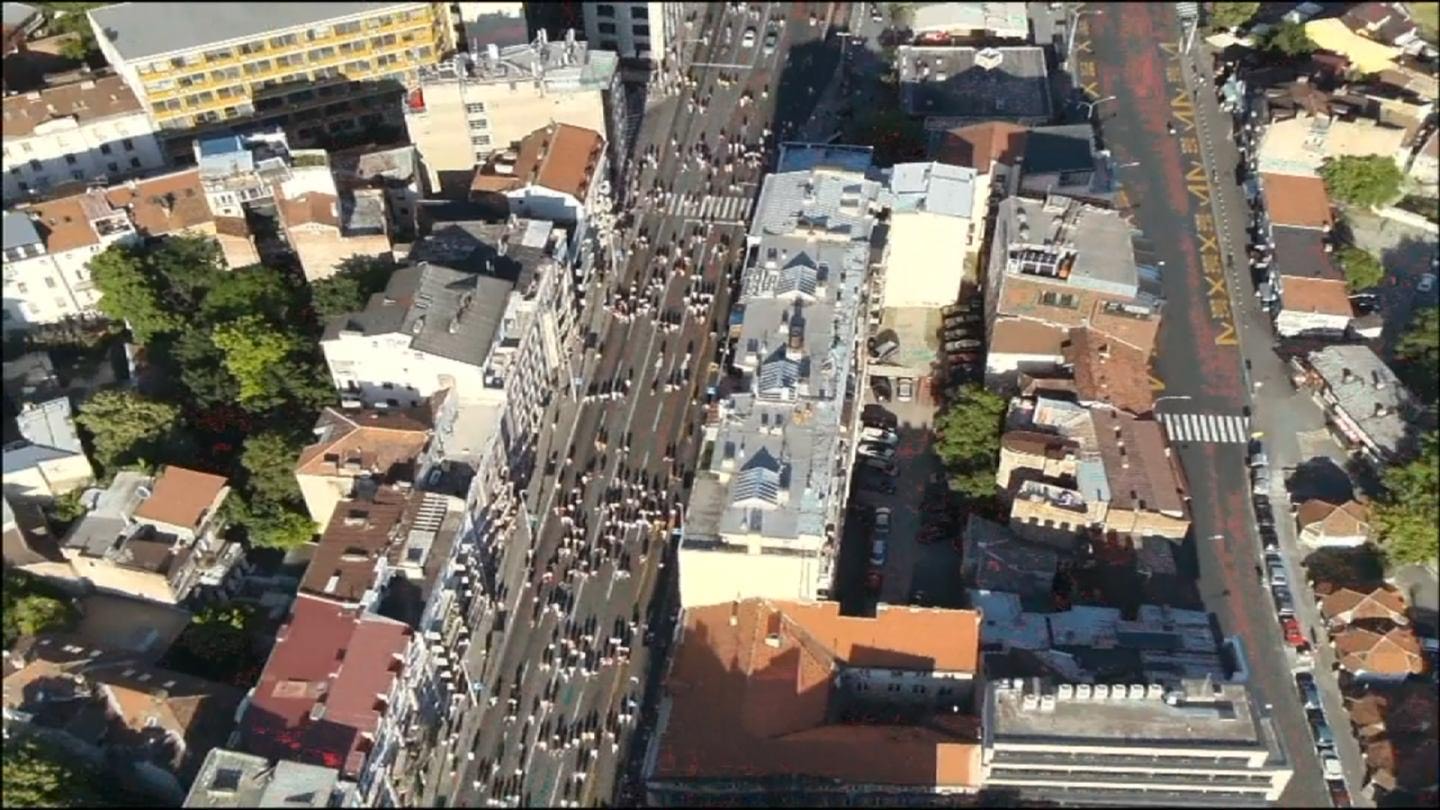Protest studenata u blokadi u Novom Sadu