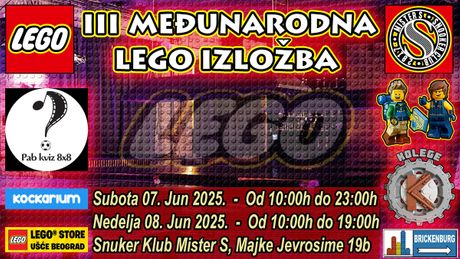 Najveća lego izlozba u Beogradu Najveća lego izlozba u Beogradu