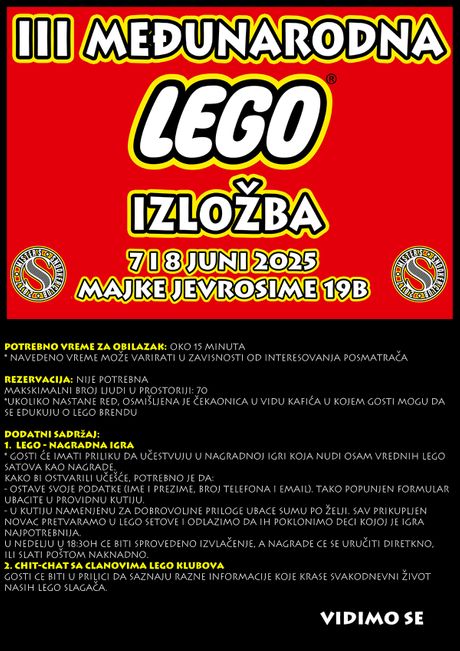 Najveća lego izlozba u Beogradu
