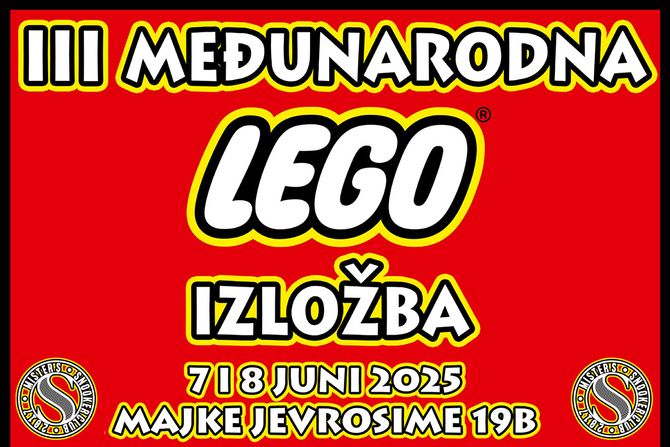 Najveća lego izlozba u Beogradu