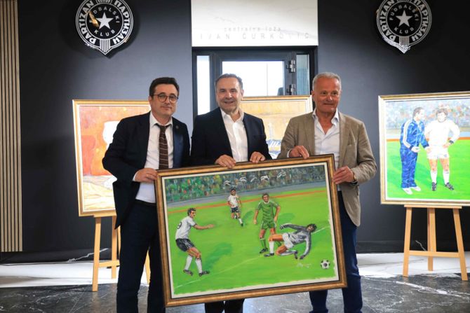 FK Partizan - Izložba Moca Vukotić FK Partizan - Izložba Moca Vukotić