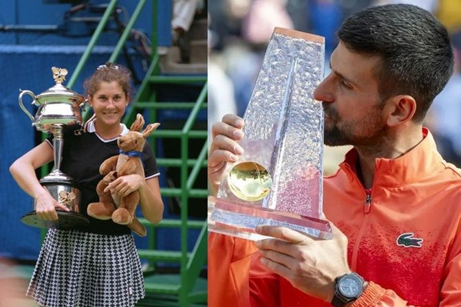 Monika Seleš i Novak Đoković Monika Seleš i Novak Đoković