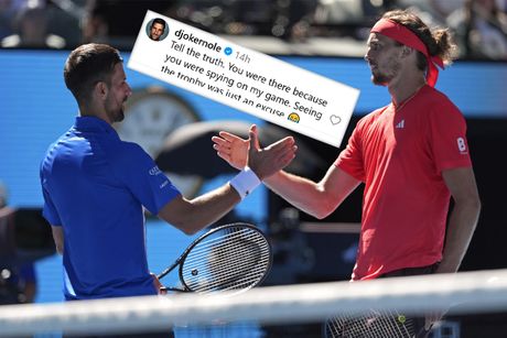 Novak Đoković i Zverev komentar Novak Đoković i Zverev komentar