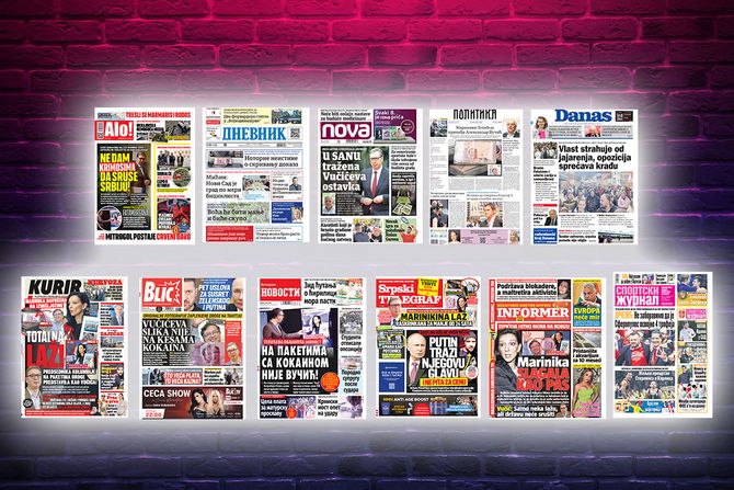 Prelistavanje pregled štampe naslovne strane novine Fičer 2 Prelistavanje pregled štampe naslovne strane novine Fičer 2