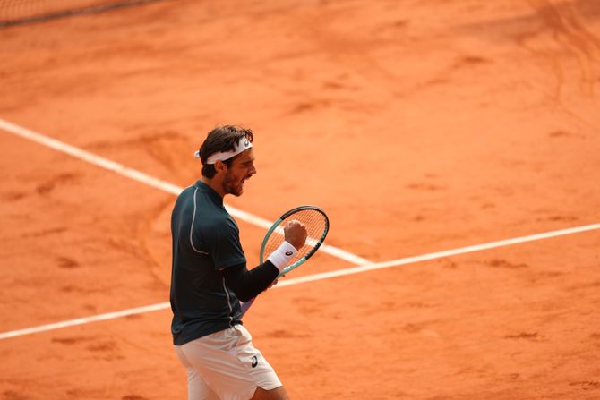 Lorenco Museti, Rolan Garos 2025 Lorenco Museti, Rolan Garos 2025