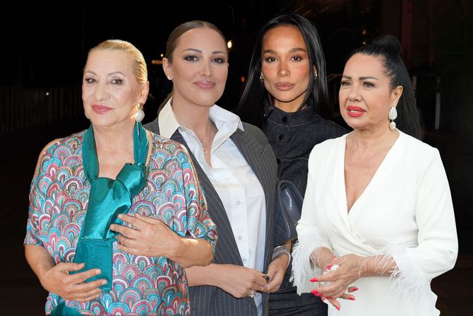 Vesna Zmijanac, Aleksandra Prijović, Edita Aradinović i Zlata Petrović