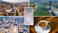 Sarajevo KIDA sa cenama kafe! Turisti u šoku, ovako je u Beogradu i Zagrebu