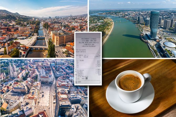 Cene kafe Sarajevo, Beograd, Zagreb Cene kafe Sarajevo, Beograd, Zagreb