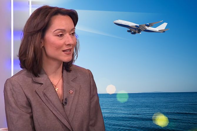 Dr Milica Vukićević, avion Dr Milica Vukićević, avion