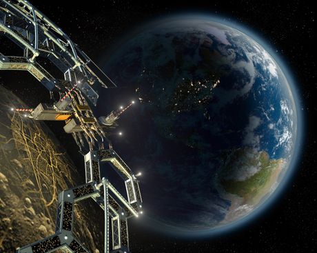 Svemir, budućnost, asteroid, rudarenje Svemir, budućnost, asteroid, rudarenje
