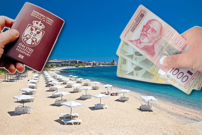 srpski pasoš, letovanje, dinari srpski pasoš, letovanje, dinari