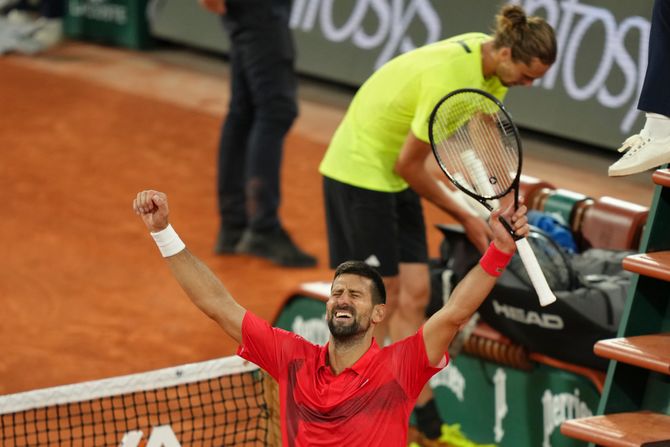 Novak Đoković - Rolan Garos Novak Đoković - Rolan Garos