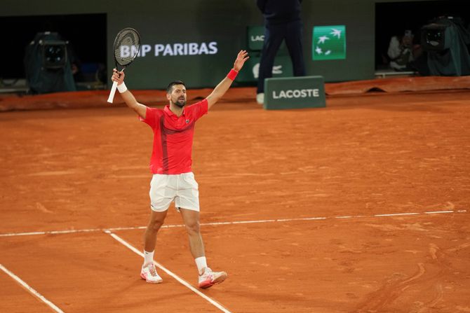 Novak Đoković - Rolan Garos