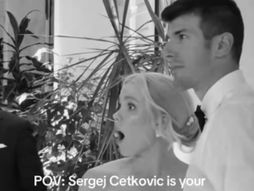 Sergej Ćetković iznenadio mladence