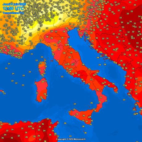 Trenutne temperature vazduha Trenutne temperature vazduha