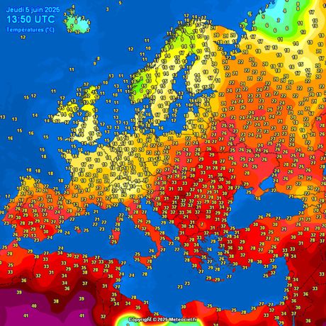 Trenutne temperature vazduha Trenutne temperature vazduha