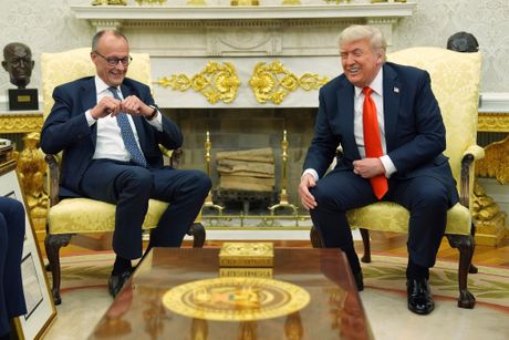 Donald Tramp Fridrih Merc Donald Trump Friedrich Merz Bela kuća Vašington