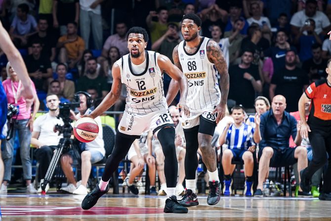 Sterling Braun i Tajrik Džons KK Partizan Sterling Braun i Tajrik Džons KK Partizan