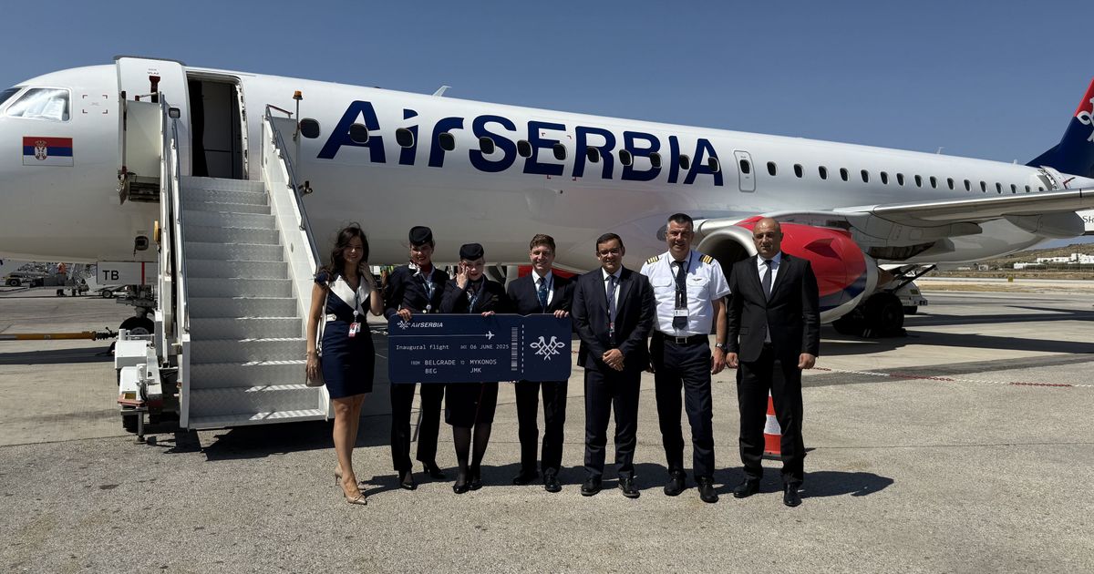 Mikonos postao sedma grčka destinacija u mreži Er Srbije ovog leta