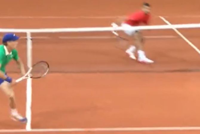 Novak Đoković, Janik Siner Novak Đoković, Janik Siner