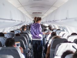 avion, putnici, putnik, putovanje